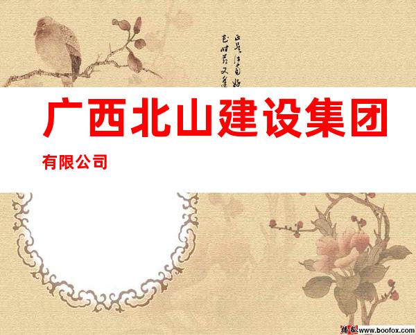 广西北山建设集团有限公司